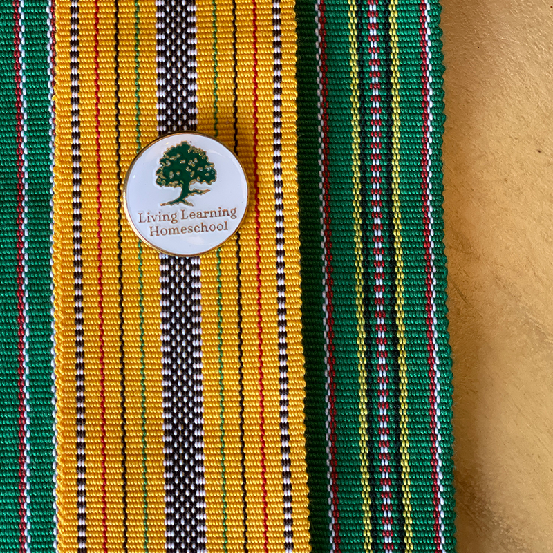 LLH Green & Yellow Sablay w/ LLH Pin